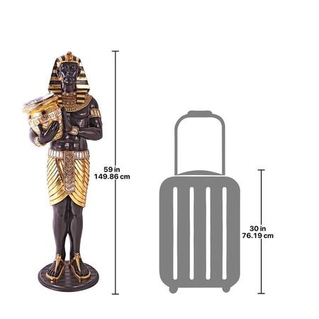 Design Toscano Guardian Asar: Egyptian Wine Holder Statue NE97375